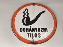 Dohányozni Tilos zománctábla 25cm