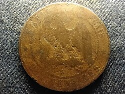 Franciaország III. Napóleon (1852-1870) 10 Centimes 1854 K