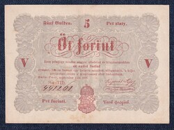 Szabadságharc (1848-1849) Kossuth bankó 5 Forint bankjegy 1848