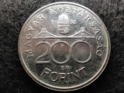 Magyarország Harmadik Köztársaság (1989-napjaink) .500 Ezüst 200 Forint 1992 BP