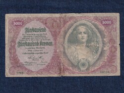 Ausztria 5000 Korona bankjegy 1922