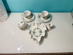 Hollóházi Erika mintás porcelánok