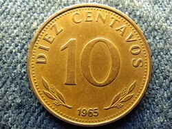 Bolívia 10 Centavo 1965