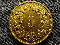 Svájc 5 Rappen 1982