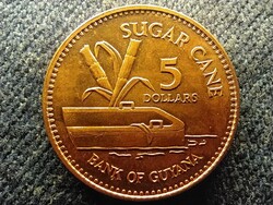 Guyana Köztársaság (1970-) 5 Dollár 2002