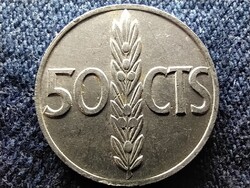 Spanyolország Francisco Franco (1936-1975) 50 Centimos 1966 1968