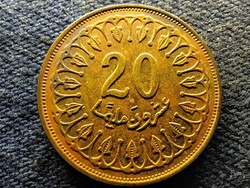 Tunézia 20 milliéme 2005