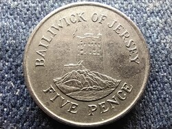 Jersey II. Erzsébet Seymour torony 5 penny 1998