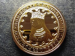 Magyar aranyóriások 6 aranydukát Szent Erzsébet emlékérem 1619 körül utánveret PP