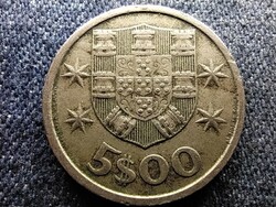 Portugália Második Köztársaság (1926-1974) 5 Escudo 1965