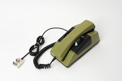 Retró Telefon / Régi / Zöld / Tárcsás Telefon