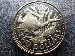 Barbados II. Erzsébet (1966-2021) 2 Dollár 1973 FM PP