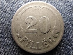 Háború előtti (1920-1940) 20 fillér 1938 BP