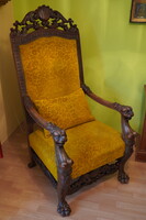 Trón fotel szép állapotban