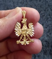 14K Sarga Arany Sas Medál