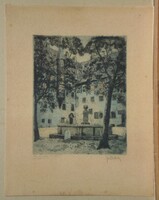 Josef Windisch (1884-1968) : Der alte Hof, München