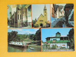 Képeslap 1985. Zebegény - mozaik