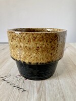 Zsolnay pirogránit kaspó - virágtartó