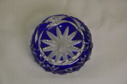 Ajkai lead crystal glass ashtray A235