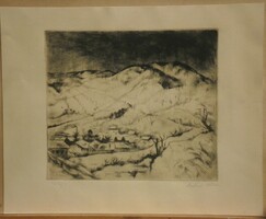 Szőnyi István (1894-1960) : Téli táj