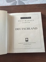 Schaubek német bélyeg gyüjtö album