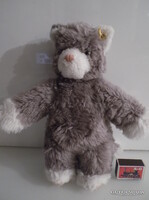 MACSKA - STEIFF - 30 x 25 cm - GYŰJTEMÉNYBŐL - HIBÁTLAN