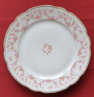 Schumann Bavaria német porcelán tálaló kínáló tányér tál virág mintával