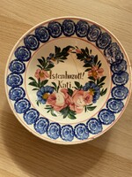 Felíratos falitányér Miskolcz Isten hozott Kati!