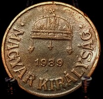 Magyarország 1 fillér, 1939 C01G2