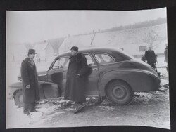 Régi nagyméretű fotó Chevrolet Fleetmaster /?/ 24x18cm 1950-es évek