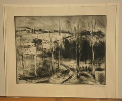 Bordás Ferenc(1911-1982) : Téli táj