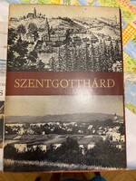 Kuntár Lajos: Szentgotthárd c. könyv Védőborítóval. Helytörténeti,helyismereti tanulmányok.