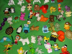 Retro KINDER MEGLEPETÉS játék figura csomag KB. 50 DARAB EGYBEN a képek szerint 2.