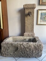 Faragott Kerti Kő Kút, Kerti csap