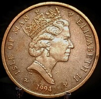 Man-sziget 2 penny, 1994 C07D5