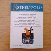 Székelyföld - kulturális folyóirat -  2006. július X. évfolyam 7. szám