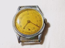 Óra karóra 015 - UMF RUHLA Német mechanikus felhúzós régi 30mm alkatrésznek