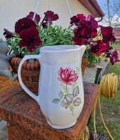 Alföldi porcelán bazsarózsás bazsarózsa mintás kanna kancsó