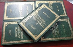 Babits könyvkiadó sorozat bőrkötésben 5 könyv egyben