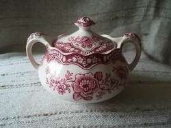 Crown Ducal Bristol pink színű cukortartó