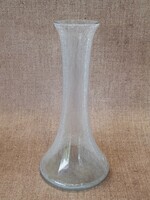 Karcagi fátyolüveg váza 22 cm