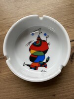 Porcelán hamutál Joan Miro képpel