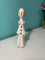 FIGYELEM! Extrém ritka Ősz Szabó Antónia bohóc - Aquincum porcelán