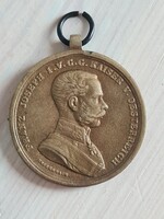 Ferenc József jubileumi emlékérem 1898.
