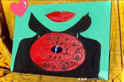 Tantusz:Shizel /Wicca áldásommal,szingiliummal,jókívánsággal ellátott spirituális alkotásom!