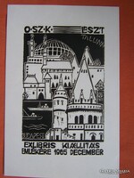 Exlibris Kiállítás 1965 emlékére NAGY Áprád Dániel (1922-1985)