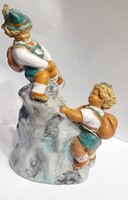 Szécsi porcelán hegymászók