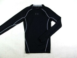 EREDETI UNDER ARMOUR (KAMASZ) FEKETE KOMPRESSZIÓS SPORT FELSŐ