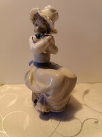 "Nagyon szeretem "- Lladro-NAO márkás, minőségi porcelán,