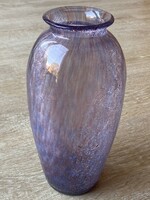 Karcagi fátyolüveg váza  (30cm)